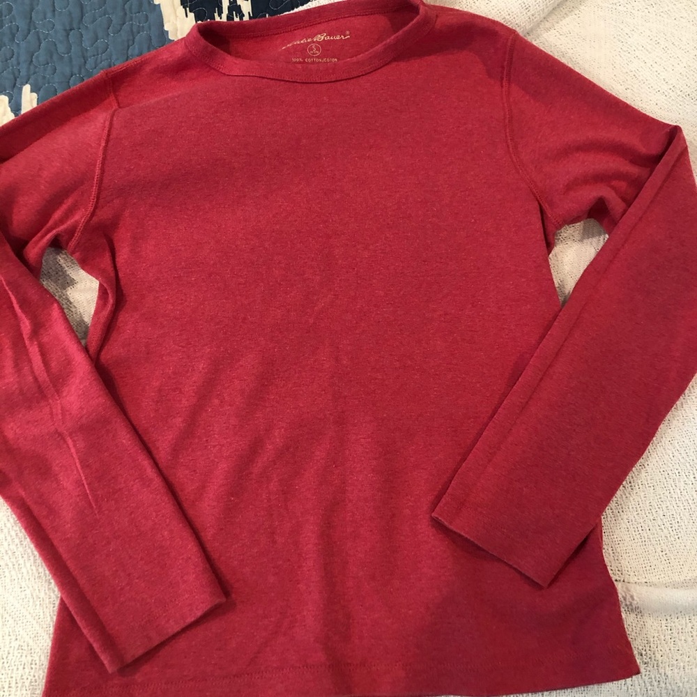Ladies long sleeved shirt, size small